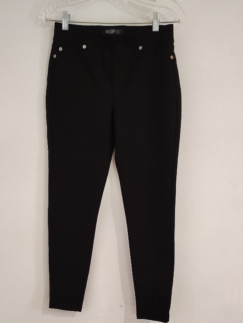 Stoosh Black Skinny Ponte Pants